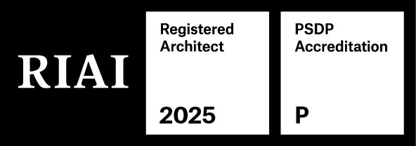 RIAI | Registered Architect | PSDP Accredited | 2025 | Eoin O’Keeffe Architects